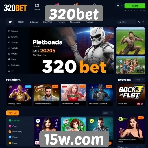 Facilidade de uso da interface do site 320bet